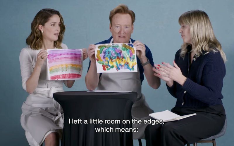 conan-obrien-and-rose-byrne-doing-art-therapy-goes-hilariously-off-the-rails