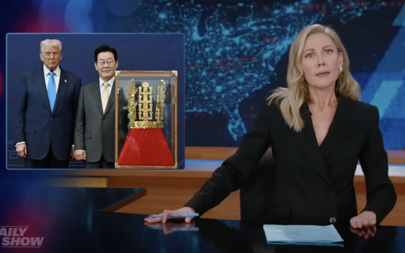 the-daily-show-rips-into-south-koreas-golden-crown-for-trump